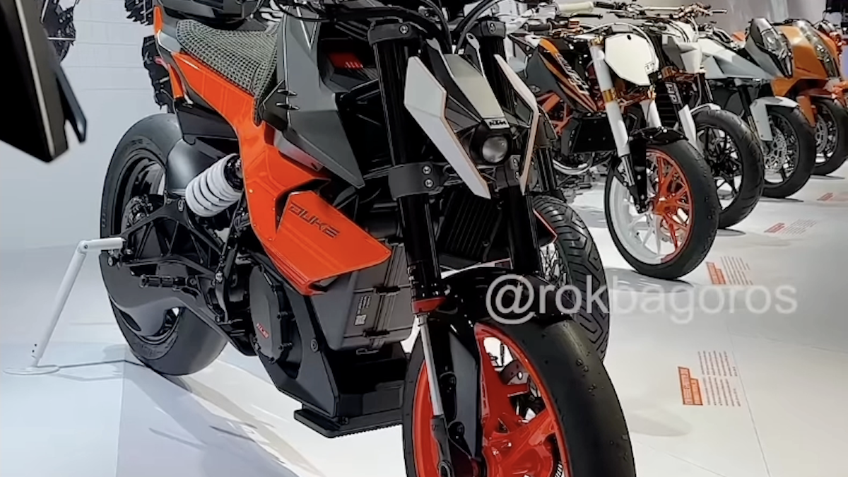 The KTM E-Duke Prototype